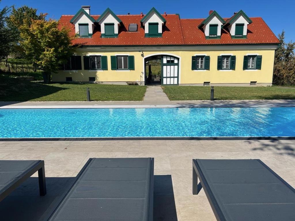 Landhaus Dasthomas Henndorf im Burgenland Esterno foto